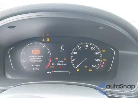 2023 Honda Civic Sport z USA, uszkodzony, nr VIN 2HGFE2F59PH536253